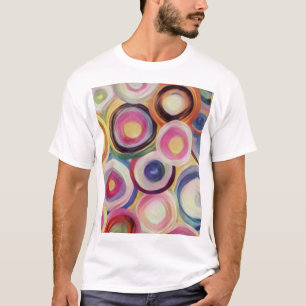 Farbverlauf, rauer Texturhintergrund T-Shirt