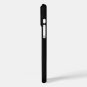 Farbverlauf schwarze Farbe Case-Mate iPhone Hülle (Rückseite / Links)