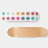 Farbverlauf von 12 Sonnen Skateboard (Horizontal)