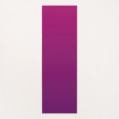 Farbverlauf von Augpflanze Yoga Mat Yogamatte (Vorderseite)