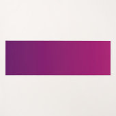 Farbverlauf von Augpflanze Yoga Mat Yogamatte (Vorderseite (Horizontal))