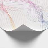 Farbverläufe im Spektrum Geschenkpapier (Ecke)