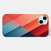 Farbverläufe in Rot- und Blautönen Case-Mate iPhone Hülle (Rückseite (Horizontal))