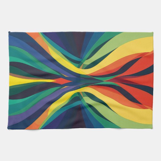 Farbverläufe minimal geschirrtuch (Horizontal)