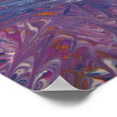 Farbverläufe Vortex-Design Poster (Ecke)