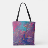 Farbverläufe Vortex-Design Tasche (Rückseite)