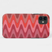 Farbverläufe ZigZag Waves - rot Case-Mate iPhone Hülle (Rückseite (Horizontal))