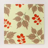 Farbverlaufsmuster für Herbstlaub Puzzle (Horizontal)