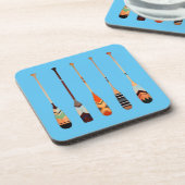 Farbverlaufsmuster Getränkeuntersetzer (Linke Seite)