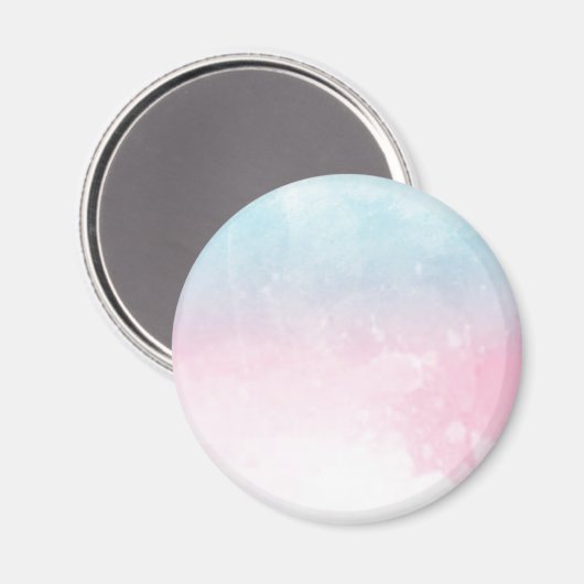 Farbverlaufsomber Magnet (Vorderseite/Rückseite)