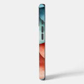 Farbverschiebung Chameleon Reptile Skin Phone Case (Rückseite / Links)