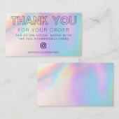 Farbverschiebung, Einfügung kreativer Medien Visitenkarte (Vorne/Hinten)