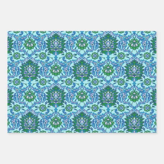 Farbverschleißpapier Geschenkpapier Set (Vorderseite 3)