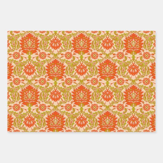 Farbverschleißpapier Geschenkpapier Set (Vorderseite)