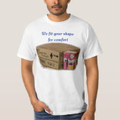 Farbversion von Kamel Toe T - Shirt (Vorderseite)