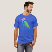 Farbvogelgeschenk T-Shirt (Vorne ganz)