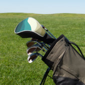 Farbvolle Dekoration im Retrostil Golf Headcover (In SItu)
