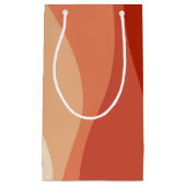 Farbvolle Dekoration im Retrostil Kleine Geschenktüte (Vorderseite)