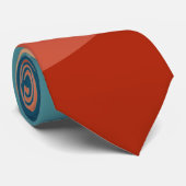 Farbvolle Dekoration im Retrostil Krawatte (Gerollt)