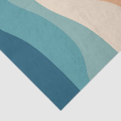 Farbvolle Dekoration im Retrostil Seidenpapier (Ausschnitt)