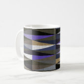 Farbvolle Diamantböden, hochauflösend. Kaffeetasse (Vorderseite Links)