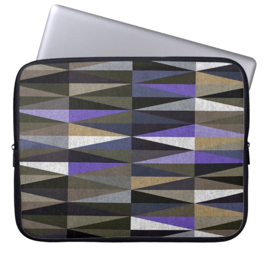 Farbvolle Diamantböden, hochauflösend. Laptopschutzhülle (Vorderseite)