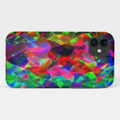 Farbvolle gekrümmte Dreiecke oder farbige Wellen. Case-Mate iPhone Hülle (Rückseite (Horizontal))