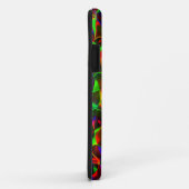 Farbvolle gekrümmte Dreiecke oder farbige Wellen. Case-Mate iPhone Hülle (Hinten/Rechts)