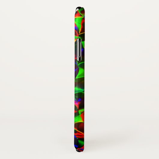 Farbvolle gekrümmte Dreiecke oder farbige Wellen. Case-Mate iPhone Hülle (Hinten/Rechts)