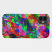 Farbvolle gekrümmte Dreiecke oder farbige Wellen. Case-Mate iPhone Hülle (Rückseite (Horizontal))