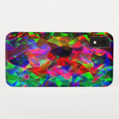 Farbvolle gekrümmte Dreiecke oder farbige Wellen. Case-Mate iPhone Hülle (Rückseite (Horizontal))