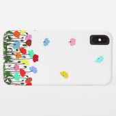 Farbvolle Mohnblumen Case-Mate iPhone Hülle (Rückseite (Horizontal))