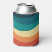 Farbvolle Retrostil-Kurven Design Dosenkühler (Kanne Rückseite)