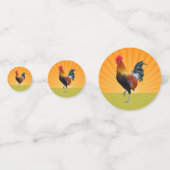 Farbvolle Strutturbinen-Designtisch Confetti Konfetti (Vorderseiten)