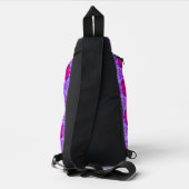 Farbvolle Symmetrie Var Crossbody Bag (Rückseite)