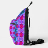 Farbvolle Symmetrie Var Crossbody Bag (Rechts)