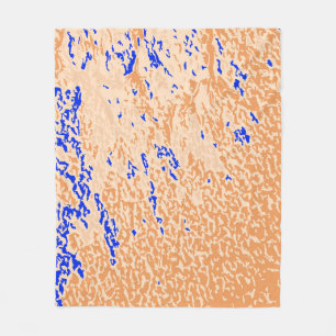 Farbvoller Grunge Hintergrund. Abstrakt Multicolor Fleecedecke