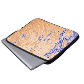 Farbvoller Grunge Hintergrund. Abstrakt Multicolor Laptopschutzhülle (Vorne Knopf)