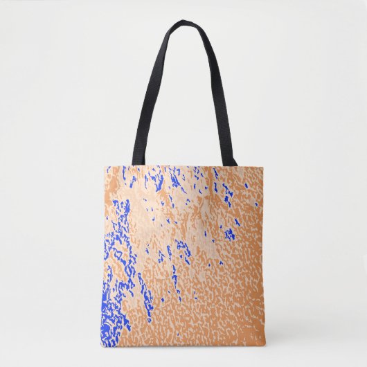 Farbvoller Grunge Hintergrund. Abstrakt Multicolor Tasche (Vorderseite)