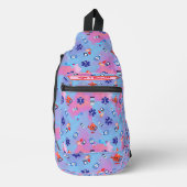 Farbvoller Spaß Print Typ 1 Diabetiker Crossbody Bag (Vorderseite)