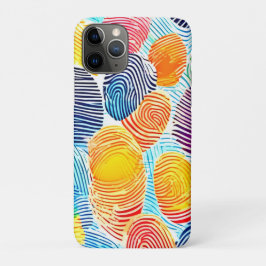 Farbvolles Fingerabdruckmuster Case-Mate iPhone Hülle