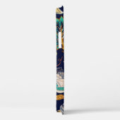 Farbvolles nahtloses Muster. Blumenhintergrund. Fl Case-Mate iPhone Hülle (Rückseite / Rechts)