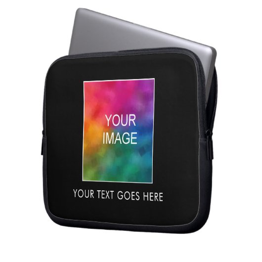 Farbvorlage für die benutzerdefinierte Textbildges Laptopschutzhülle (Vorderseite Links)