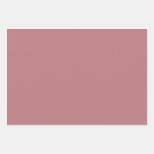 Farbvorlage für die Dusty-Rose Geschenkpapier Set (Vorderseite)