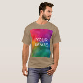 Farbvorlage für Pebble, benutzerdefiniert Bild hin T-Shirt (Vorne ganz)