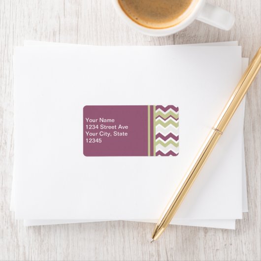 Farbvorlage Trendy 2013 Adressaufkleber (Insitu)