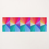 Farbvortex auf Yogamat Yogamatte (Rückseite (Horizontal))