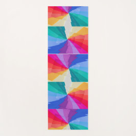 Farbvortex auf Yogamat Yogamatte