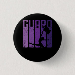 Farbwächter Marching Band Flag Girl Cheerleader C Button