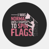 Farbwächter Runder Aufkleber (Vorderseite)